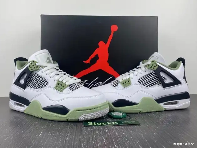 MaikeSneakers WMNS 4 Air Jordan Seafoam AQ9129-103 0521